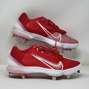 Nike Force Zoom Trout 7 Pro Metal Baseball Cleats Red CQ7224-602 Men Multi New